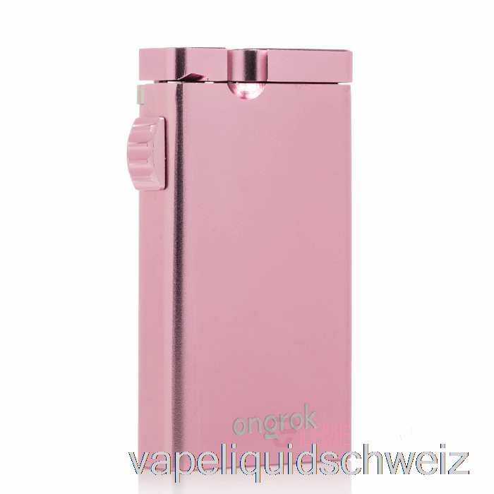 Ongrok Aluminium Dugout Roségold Vape Schweiz